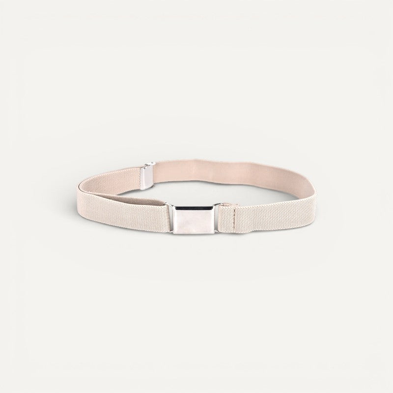 Ceinture Enfant Élastique avec Boucle Plate Métallique