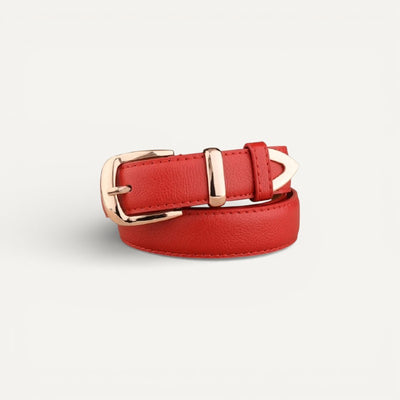 Ceinture Femme Colorée avec Boucle Dorée Élégante