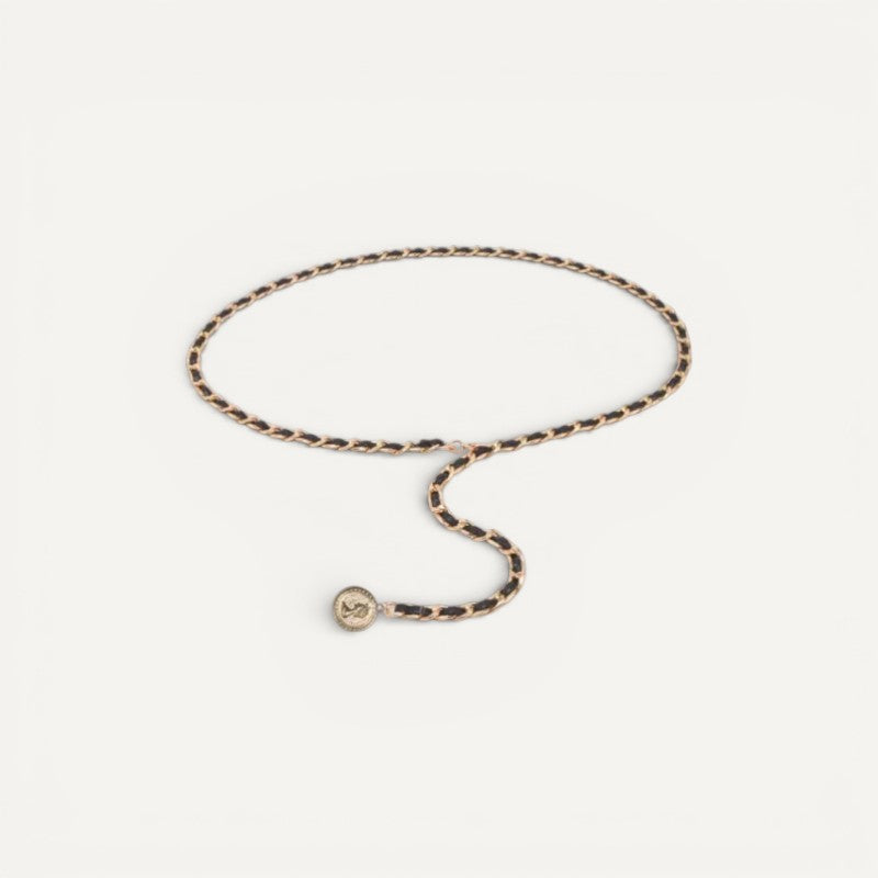 Ceinture Chaîne Dorée Femme avec Finition Élégante