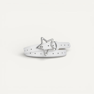 Ceinture Enfant avec Boucle Étoile Argentée