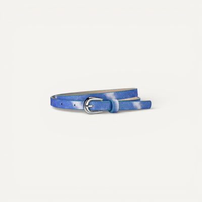 Ceinture Enfant Pailletée Fine avec Boucle Argentée