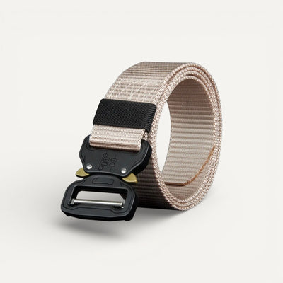 Ceinture Homme en Toile avec Boucle Plate Minimaliste
