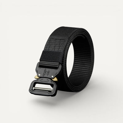 Ceinture Homme en Toile avec Boucle Plate Minimaliste