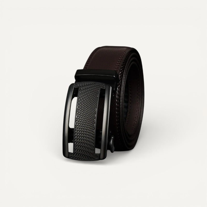 Ceinture Homme en Cuir avec Boucle Automatique