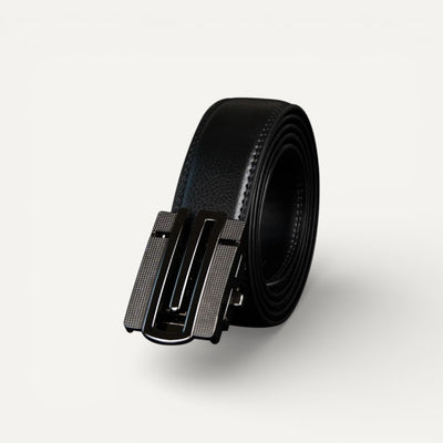 Ceinture Homme en Cuir avec Boucle Automatique Élégante