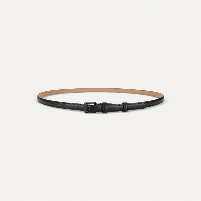 Ceinture Femme Fine en Cuir Synthétique