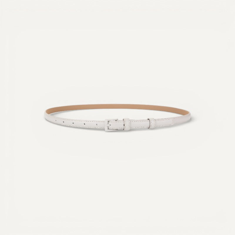 Ceinture Femme Fine en Cuir Synthétique