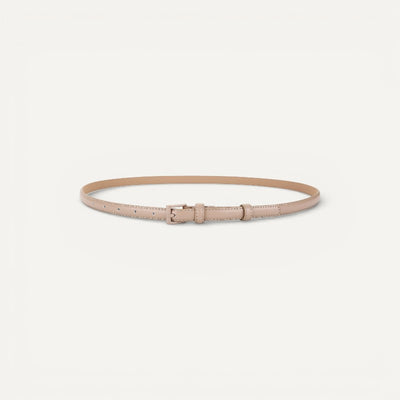 Ceinture Femme Fine en Cuir Synthétique
