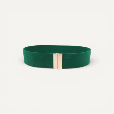 Ceinture Femme Élastique Large avec Boucle Métal Élégante