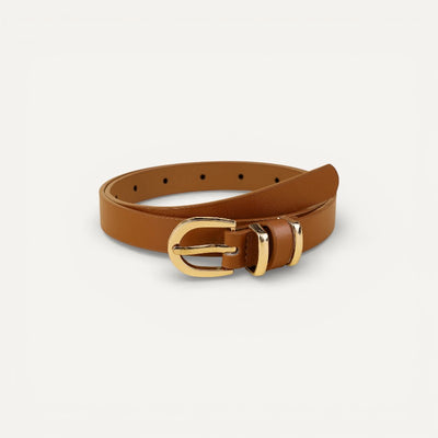 Ceinture Enfant Élégante à Boucle Dorée
