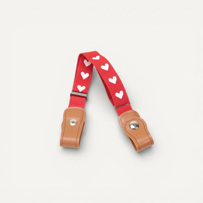 Ceinture Enfant Élastique sans Boucle avec Attaches Latérales