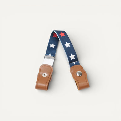Ceinture Enfant Élastique sans Boucle avec Attaches Latérales
