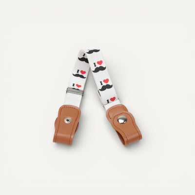 Ceinture Enfant Élastique sans Boucle avec Attaches Latérales