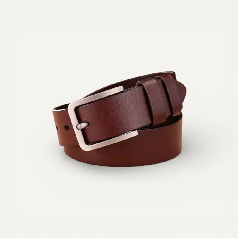 Ceinture en Cuir Femme avec Boucle Rectangulaire Moderne