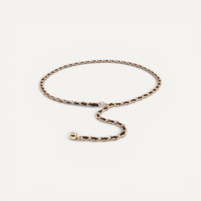 Ceinture Chaîne Dorée Femme avec Finition Élégante