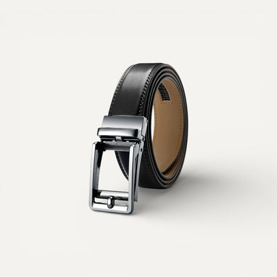 Ceinture Homme en Cuir avec Boucle Automatique Moderne