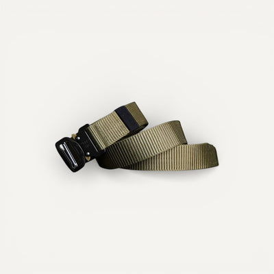 Ceinture Homme en Toile avec Boucle Tactique Ajustable