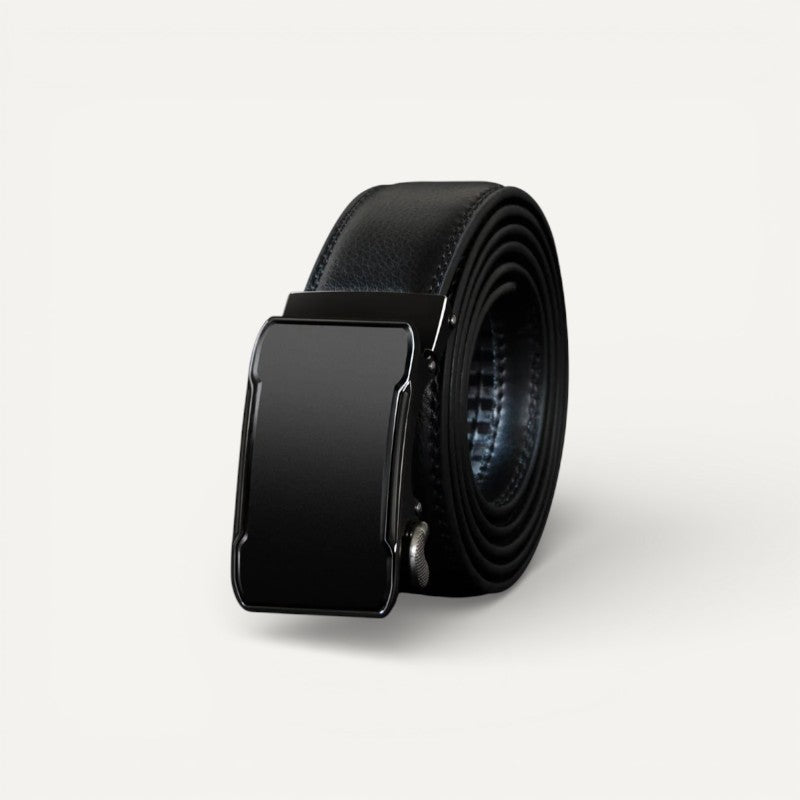 Ceinture Homme en Cuir avec Boucle Automatique Moderne