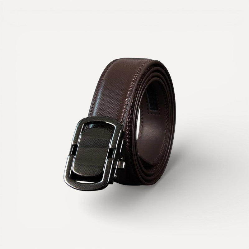 Ceinture Homme en Cuir à Boucle Classique Moderne