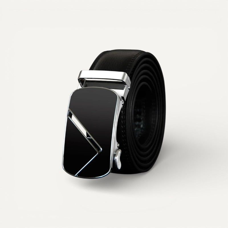 Ceinture Homme en Cuir à Boucle Automatique Design